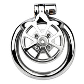 BDStyle Spike Mens Chastity Cage With Metal Urethral Catheter Male Chastity